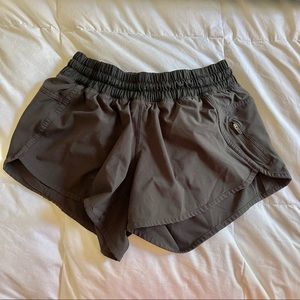 Lululemon track shorts. Size 8. Black. Gently worn.